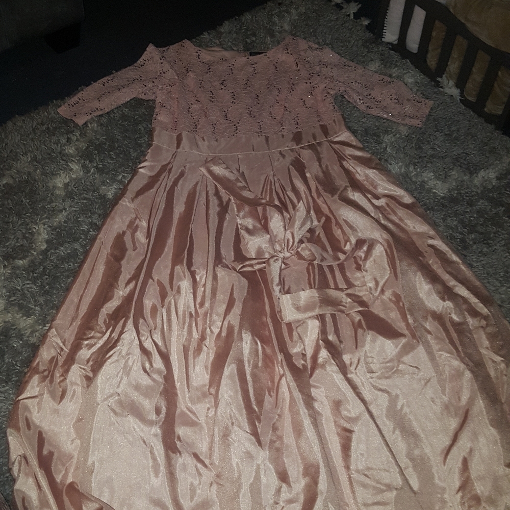 Cocktail dress, beautiful rose gold